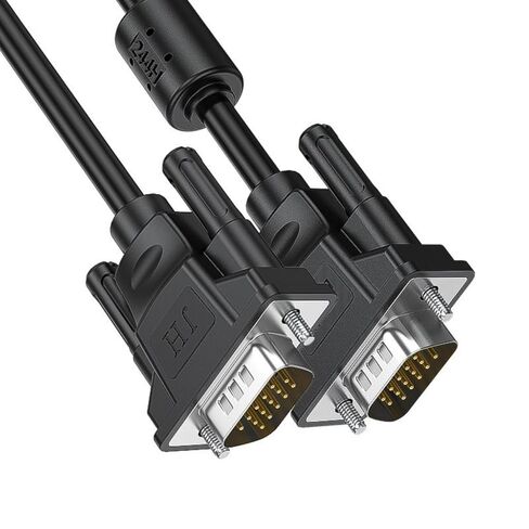 DurabilityVGA Cable VGA Monitors Cable with Ferrite Cores for Clear ImagesOutput in Saudi Arabia