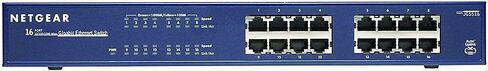 NETGEAR JGS516PE-100NAS 16-Port Gigabit Rackmount Smart Managed Plus Switch, 85w 8xPoE, ProSAFE Lifetime Protection in Saudi Arabia
