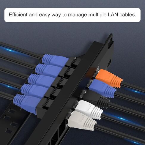 VCE 100-Pack Cat6 RJ45 Pass Through Connectors with RJ45 Strain Relief Boots, Multi-Color RJ45 Connector Covers for 6mm Cat6 Cat5e Cat5 Ethernet Cable in Saudi Arabia