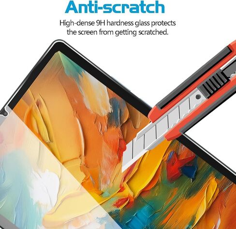 2 Pack Screen Protector For TCL Tab 8 NXTPAPER 5G Model 8189S 8.7 inch Tablet Tempered Glass Film 9H Anti-Fingerprint & High Definition Clear in Saudi Arabia