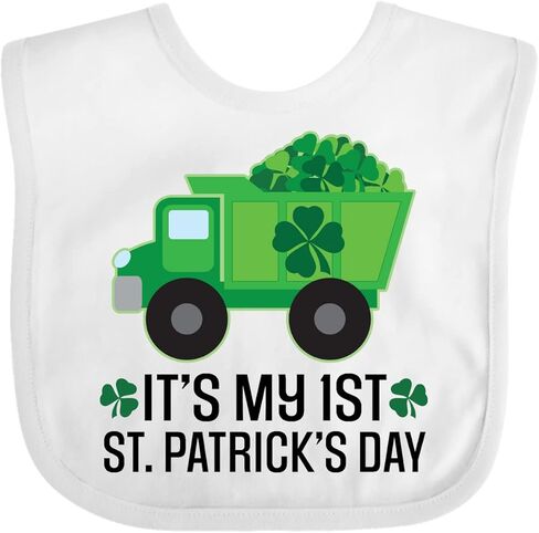 مريلة الأطفال إنكتاستيك لعيد القديس باتريك الأول لشاحنة شامروك in Kuwait