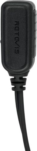 سماعة أذن Retevis RB48 Walkie-Talkie مع ميكروفون 1 دبوس 2.5 مم، VOX، سلك ملفوف، أنبوب صوتي، متوافق مع RB48 RT49 RT49B RT49P راديو ثنائي الاتجاه، سماعة رأس Walkie Talkie (عبوتان) in Kuwait