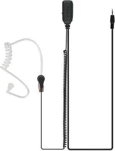 سماعة أذن Retevis RB48 Walkie-Talkie مع ميكروفون 1 دبوس 2.5 مم، VOX، سلك ملفوف، أنبوب صوتي، متوافق مع RB48 RT49 RT49B RT49P راديو ثنائي الاتجاه، سماعة رأس Walkie Talkie (عبوتان) in Kuwait