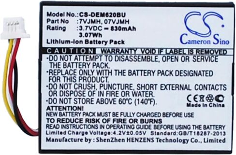 DCH 830mAh 37CT1 استبدال بطارية DELL PERC H710 PowerEdge R620 PowerEdge R820 PowerEdge M620 PowerEdge T420 PowerEdge T110 II PERC H710P PowerEdge R520 70K80 7VJMH 070K80 T40JJ 07VJMH H132V in Saudi Arabia