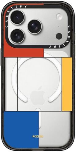 حافظة CASETiFY Impact iPhone 17 Pro [رفيعة/متوافقة مع Magsafe / 8.2 قدم حماية من السقوط بدرجة عسكرية 4X] - قيلولة - أسود شفاف in Kuwait