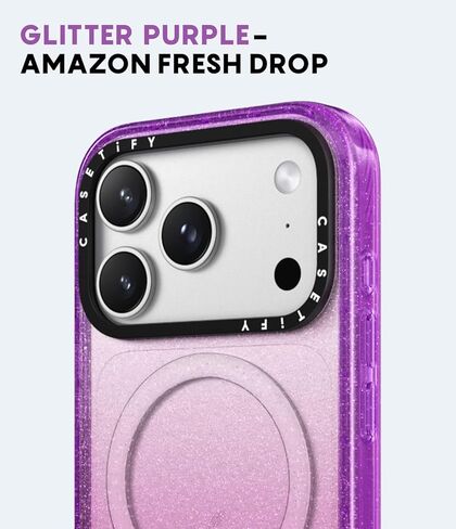 حافظة CASETiFY Impact iPhone 17 Pro [رفيعة/متوافقة مع Magsafe / 8.2 قدم حماية من السقوط بدرجة عسكرية 4X] - قيلولة - أسود شفاف in Kuwait