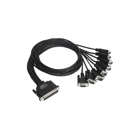 Moxa CBL-M78M9x8-100 DB78 Male to 8-Port DB9 Male Connection Cable, only for CP-118U-I, CP-138U-I. in Saudi Arabia