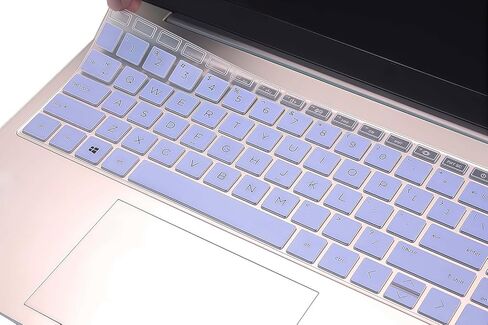 Keyboard Skin Compatible for HP OmniBook 5 16" 16-af 16-ag 16-bc 16z-ag100 16z-bc100 16-bc1047nr 16-af1037nr & OmniBook 3 15-fn Series 15-fn0087nr (NOT fit HP 16-fb 14-he/fp/ha Series) (Purple Blue) in Saudi Arabia