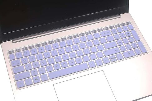 Keyboard Skin Compatible for HP OmniBook 5 16" 16-af 16-ag 16-bc 16z-ag100 16z-bc100 16-bc1047nr 16-af1037nr & OmniBook 3 15-fn Series 15-fn0087nr (NOT fit HP 16-fb 14-he/fp/ha Series) (Purple Blue) in Saudi Arabia