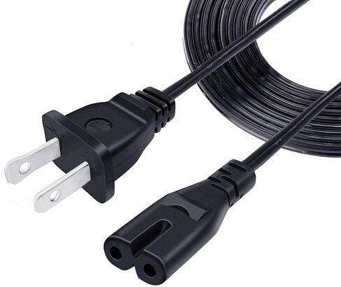 8ft Power Cord Replacement for Frigidaire mini Fridge EFMIS183BLKSS EFMIS151 EFMIS189-SS EFMIS567_AMZ EFMIS188-SS EFMIS462PINKCP2 EFMIS179 FMIS129 2 Prong IEC C7 AC Cable in Saudi Arabia