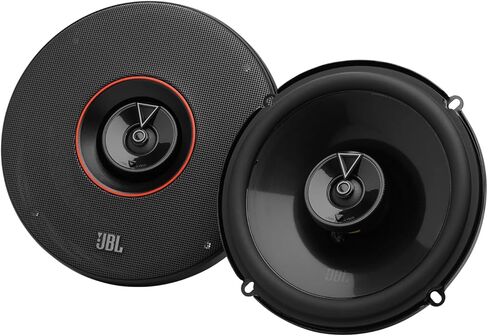 JBL Club 64-6-1/2" (160mm) Two-Way Car Speaker, 60W RMS, 180W Peak, Sensitivity (@ 2.83V): 93dB, Frequency Response: 48Hz – 21kHz, Nominal Impedance: 3.0 ohms (Renewed) in Saudi Arabia