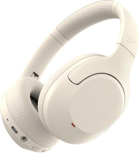 سماعات VOKALEN Hyper Pro Adaptive Active Noise Cancelling، سماعات رأس بلوتوث لاسلكية فوق الأذن مع ميكروفون، وقت تشغيل 60 ساعة، وسائد أذن شبكية مريحة، صوت عميق عالي الدقة (Pro، أسود) in Kuwait