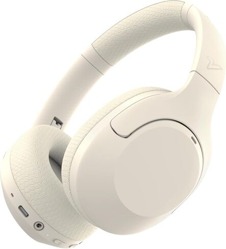سماعات VOKALEN Hyper Pro Adaptive Active Noise Cancelling، سماعات رأس بلوتوث لاسلكية فوق الأذن مع ميكروفون، وقت تشغيل 60 ساعة، وسائد أذن شبكية مريحة، صوت عميق عالي الدقة (Pro، أسود) in Kuwait