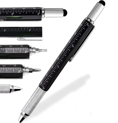 Multitool with Screwdriver, Ruler for Men Multitool Birthday Gifts for Husband Fathers Dad Husband Grandpa for Home Camping Gear, Hiking, Simple Repair in Saudi Arabia