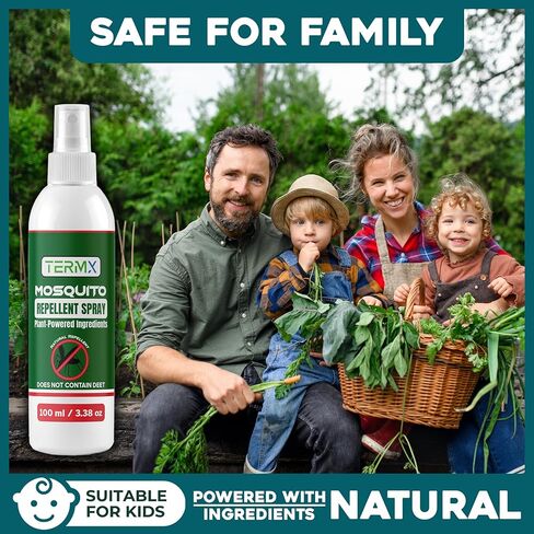 رذاذ طارد البعوض الطبيعي TwinPack 6.75 أوقية DEET Free طارد الحشرات رذاذ الليمون الأوكالبتوس رائحة زيت للبعوض البعوض الذباب الأسود لا يمكن رؤيتها ums repelente de Mosquitos para ninos in Kuwait