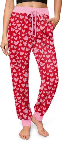 For G and PL Christmas Womens Ugly Light Up Pants Funny 3D Print Lightweight Lounge Sweatpants Xmas M in Saudi Arabia