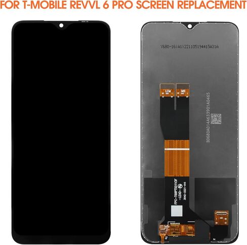 AGCUT for T-Mobile Revvl 6 Pro 5G Screen Replacement for T-Mobile Revvl 6 Pro LCD Display TMAF035G LCD Digitizer Touch Screen Assembly Repair Parts in Saudi Arabia