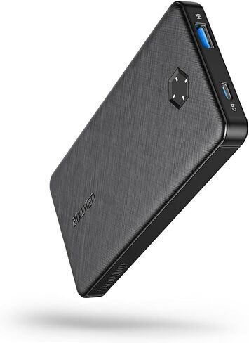 شاحن محمول، بنك طاقة نحيف 10000 مللي أمبير PD 20 وات، حزمة بطارية شحن عالية السرعة USB C داخلية وخارجية، بنك طاقة خارجي للهاتف متوافق مع iPhone 16 15 14 13 12 Samsung S22 S21 Google iPad وما إلى ذلك in Kuwait