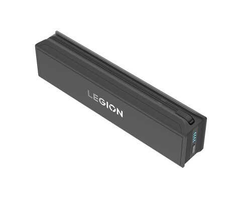 بنك الطاقة Lenovo Legion Go 65W 12800، طاقة محمولة للألعاب المحمولة والأجهزة الأخرى، كابل USB-C مدمج، ملحق مغناطيسي، حامل مدمج، أسود in Kuwait