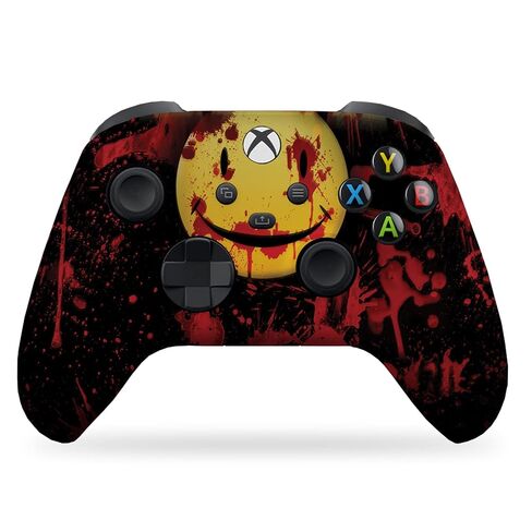 وحدة تحكم DreamController Hallo Mastercheif X-box اللاسلكية المتوافقة مع X-box One/Series X/S مخصصة بفخر في الولايات المتحدة الأمريكية، طباعة HYDRODIP دائمة (ليست مجرد بشرة) (MODDED) in Kuwait