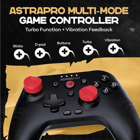 PG PROGAMR Bluetooth Gaming Controller – Wireless Rechargeable Gamepad with Enhanced Ergonomic Grip – Works with Windows, Android & PC as a Reliable controller for Smooth Gameplay in Saudi Arabia