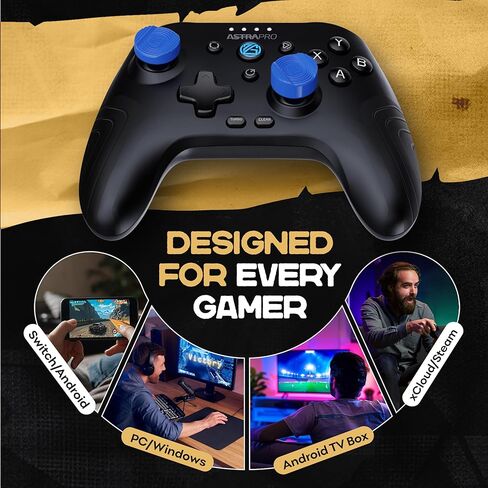 PG PROGAMR Bluetooth Gaming Controller – Wireless Rechargeable Gamepad with Enhanced Ergonomic Grip – Works with Windows, Android & PC as a Reliable controller for Smooth Gameplay in Saudi Arabia