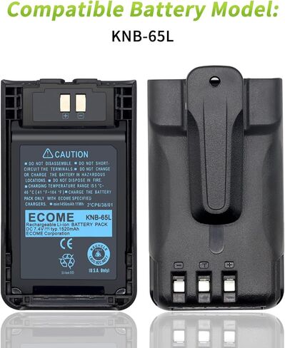 KNB-65L Battery KNB-63L [2026 New Version] for Kenwood TK-2000 TK-3000 TK3000 TH-K20A TH-K20 TH-K20E TH-K40A TH-K40E TK-3501 TK-U100 TK-2000E TK-3000E TK-2000K TK-3000K TK-3000T TK2000 Battery in Saudi Arabia