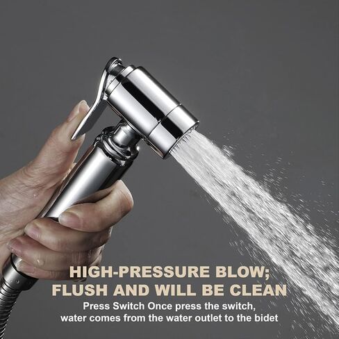 HandheldSprayer for Toilet Round Cloth Diaper Sprayer BrassSprayer for Toilet HandheldSprayer - for Feminine Wash, Toilet Cleaning, Pet Washing in Saudi Arabia