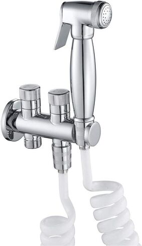 Premium Wall-Mounted Bathroom HandheldToilet Sprayer - Shattaf Sprayer Best Used for Personal Hygiene and Potty Toilet Spray - Perfect Bottom Cleaner Spray and Sho in Saudi Arabia