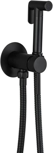 Toilet Bathroom HandheldSprayerSprayer HandheldSprayer Brass Baby Cloth Diaper Sprayer for Hot and Cold Water PortableFaucet, withHose for Feminine Wash Easy to Inst(Chrome) in Saudi Arabia