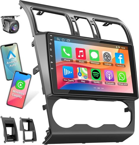 Android 14 Radio for Honda Civic 2006-2011 ، دعم اللاسلكي Carpaly & Android Auto ، شاشة IPS التي تعمل باللمس 10.1 بوصة ، 4+64 جيجابايت من استريو Radio Civic Android مع Bluetooth/WiFi/GPS/FM/SWC/كاميرا احتياطية in Kuwait
