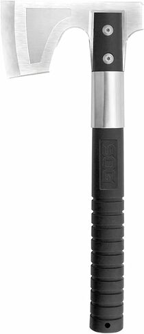 SOG Camp Axe- Compact Camping and Survival Hatchet/Hammer Tool with Sheath and 3.1 Inch Bushcraft Axe Edge (CH1001-CP) in Saudi Arabia