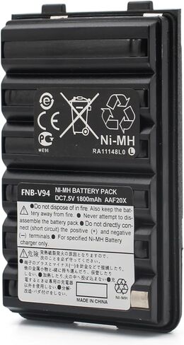 1PC FNB-V94 FNB-83 Ni-MH Battery Pack 1800mAh Replacement for Yaesu Vertex Radio FT-60R FT-60 VX-170 VX-180 VX-150 VX-160 VX-410 VX-420 FT-270 FT-270R HX270S HX370S HX500S HX600S in Saudi Arabia