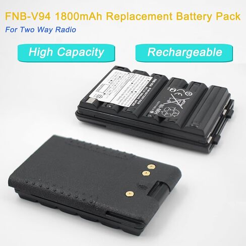 1PC FNB-V94 FNB-83 Ni-MH Battery Pack 1800mAh Replacement for Yaesu Vertex Radio FT-60R FT-60 VX-170 VX-180 VX-150 VX-160 VX-410 VX-420 FT-270 FT-270R HX270S HX370S HX500S HX600S in Saudi Arabia