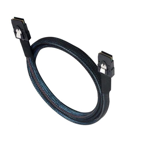 كابل بيانات MiniSAS SFF-8087 الداخلي بسرعة 12 جيجا إلى SFF-8087 خادم RAIDs كابل بيانات 1 متر لكابل MiniSAS للاتصال بالقرص الصلب in Kuwait