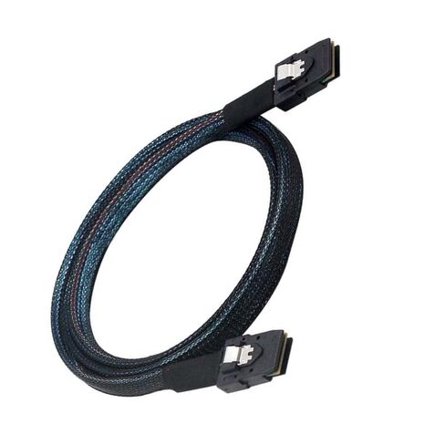كابل بيانات MiniSAS SFF-8087 الداخلي بسرعة 12 جيجا إلى SFF-8087 خادم RAIDs كابل بيانات 1 متر لكابل MiniSAS للاتصال بالقرص الصلب in Kuwait