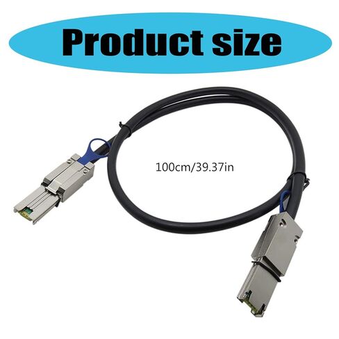 SFF-8088 إلى SFF-8088 كابل خارجي 6 جيجابت في الثانية SAS2.0 26Pin كابل هجين لأنظمة التخزين الخارجية in Kuwait