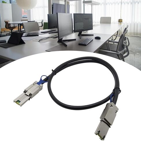 SFF-8088 إلى SFF-8088 كابل خارجي 6 جيجابت في الثانية SAS2.0 26Pin كابل هجين لأنظمة التخزين الخارجية in Kuwait