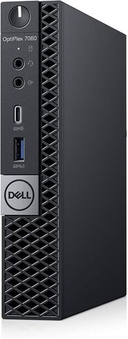 Dell OptiPlex 7060 Mini Business Desktop Computer, Intel Core i5-8500T, 8GB RAM, 256GB SSD, DisplayPort, Wi-Fi, Keyboard & Mouse, Windows 11 Pro (Renewed) in Saudi Arabia