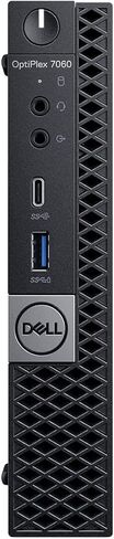 Dell OptiPlex 7060 Mini Business Desktop Computer, Intel Core i5-8500T, 8GB RAM, 256GB SSD, DisplayPort, Wi-Fi, Keyboard & Mouse, Windows 11 Pro (Renewed) in Saudi Arabia