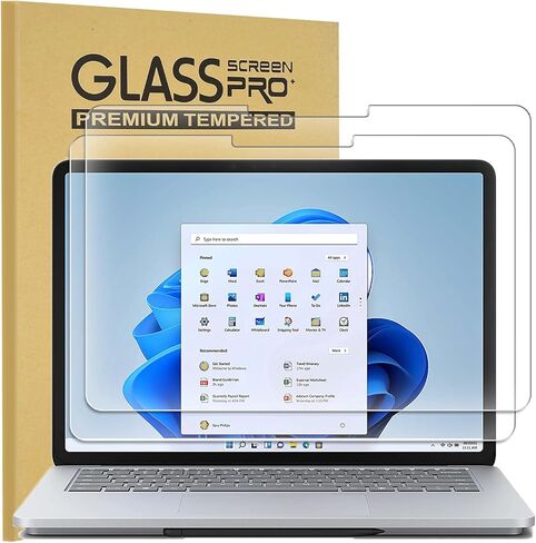 KEANBOLL واقي شاشة من الزجاج المقوى مكون من قطعتين لجهاز Microsoft Surface Laptop Studio 2 وSurface Laptop Studio 14.4 بوصة، فائق الوضوح، صلابة 9H، مضاد للخدش in Saudi Arabia