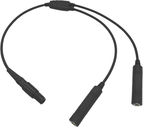 Lemo 6 Pin Male to GA Female Twin Plug, Aviation Headset Switch Adapter for Bose A20 A30 to GA in Saudi Arabia