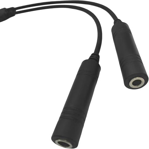 Lemo 6 Pin Male to GA Female Twin Plug, Aviation Headset Switch Adapter for Bose A20 A30 to GA in Saudi Arabia