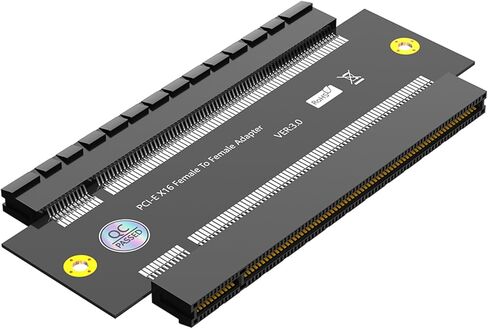 PCIE X16 Female to Female Adapter Connector PCIExpress 16X to 16X Extender RiserConverter PCB Board in Saudi Arabia