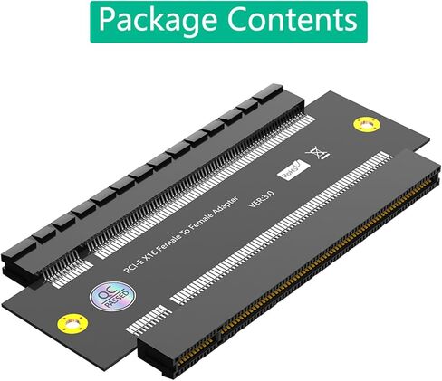 PCIE X16 Female to Female Adapter Connector PCIExpress 16X to 16X Extender RiserConverter PCB Board in Saudi Arabia