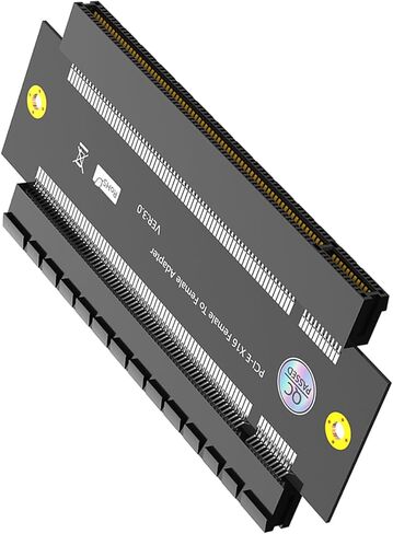 PCIE X16 Female to Female Adapter Connector PCIExpress 16X to 16X Extender RiserConverter PCB Board in Saudi Arabia