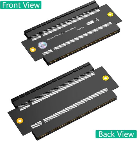 PCIE X16 Female to Female Adapter Connector PCIExpress 16X to 16X Extender RiserConverter PCB Board in Saudi Arabia