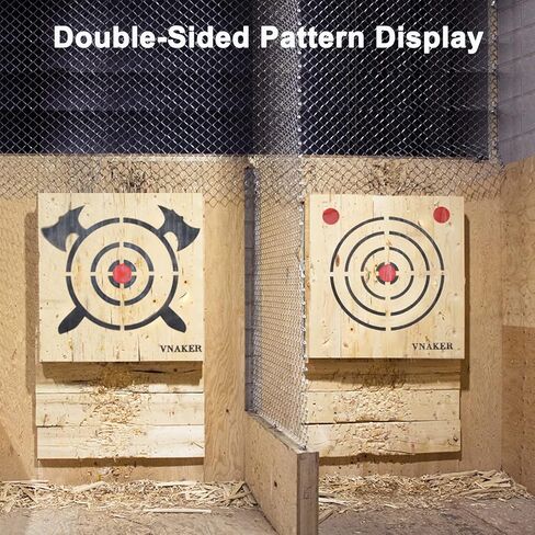 فأس رمي هدف خشبي وسكين رمي هدف خشبي بسلسلة فولاذية in Kuwait