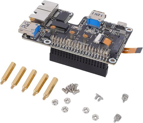 Bewinner PCIe to USB 3.2 Gen1 M.2 NVMe Adapter, .5G Ethernet SSD Expander with Plug and Play, for RasPi 5 and M. 2230 2280 Drives in Saudi Arabia