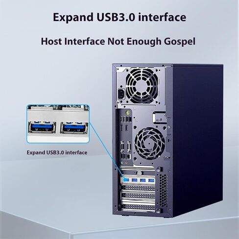 بطاقة توسيع PCIe USB عالية السرعة 4 منافذ نقل بيانات بسرعة 5 جيجابت في الثانية متوافقة مع مقابس أنظمة النوافذ وبطاقة توسيع التشغيل in Kuwait